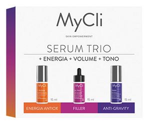MYCLI SERUM TRIO C-RECHARGE SIERO 30 ML + HA PLAST SIERO 30 ML + LIFTABLE REBUILDING SIERO 50 ML
